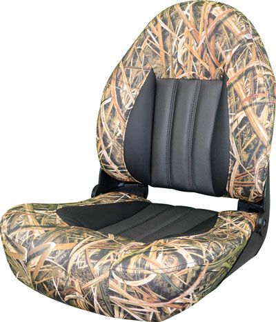 ProBax Orthopedic Camouflage Boat Seat