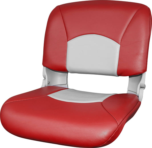 Tempress 45611 All-Weather High-Back Boat Seat - Red/Gray, 18.25 x 20 x 18.25