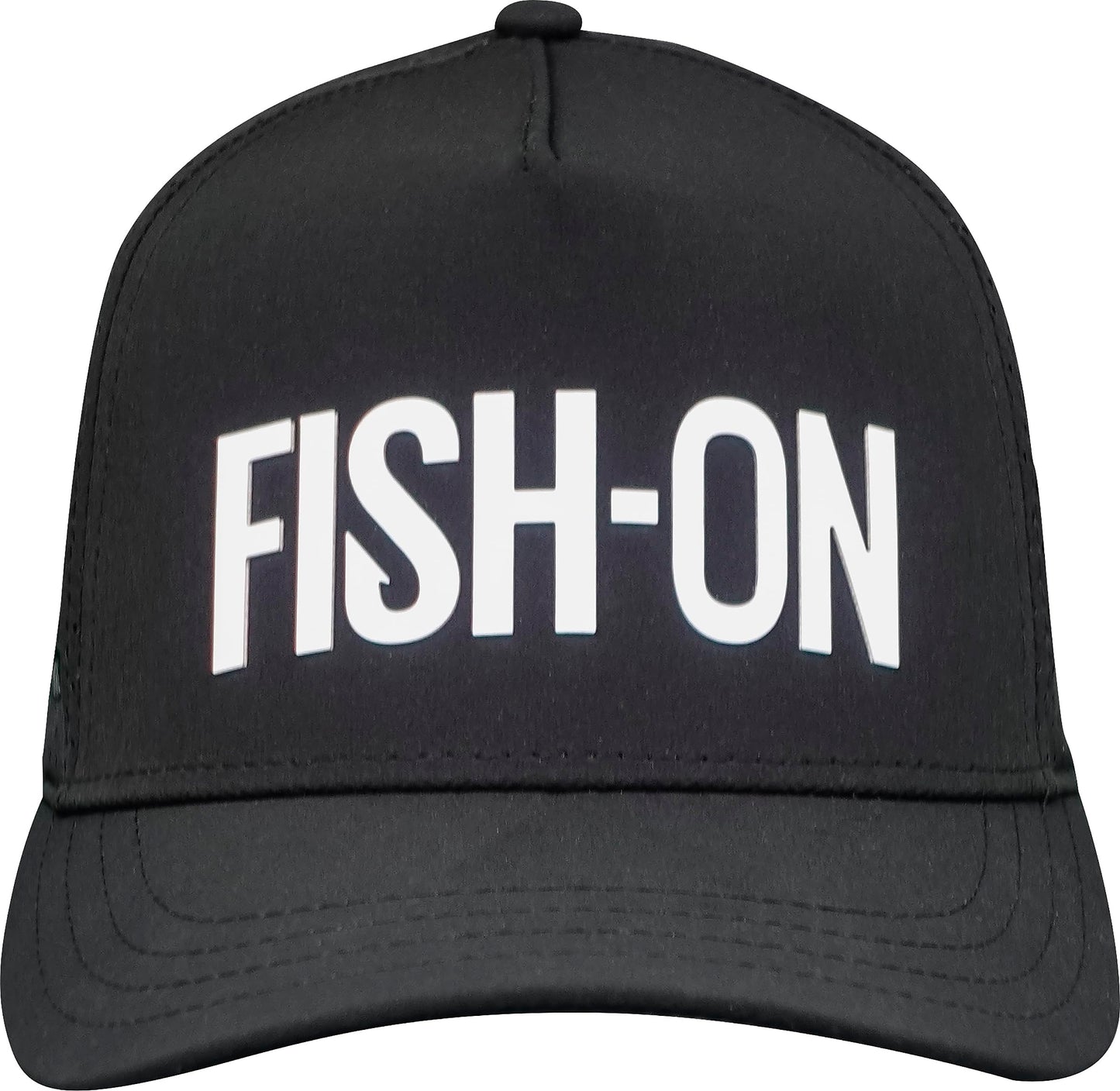 FISH-ON Ball Cap Curved Bill Snap Back Hat