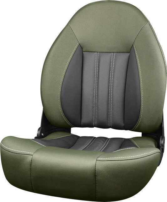 ProBax Orthopedic Limited Edition Boat Seat - Bottle OD Green/Black/Carbon