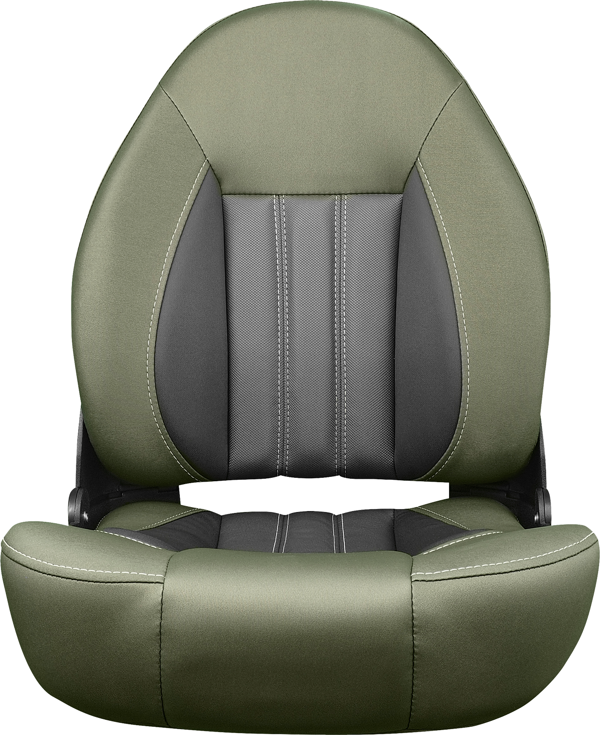 ProBax Orthopedic Limited Edition Boat Seat - Bottle OD Green/Black/Carbon