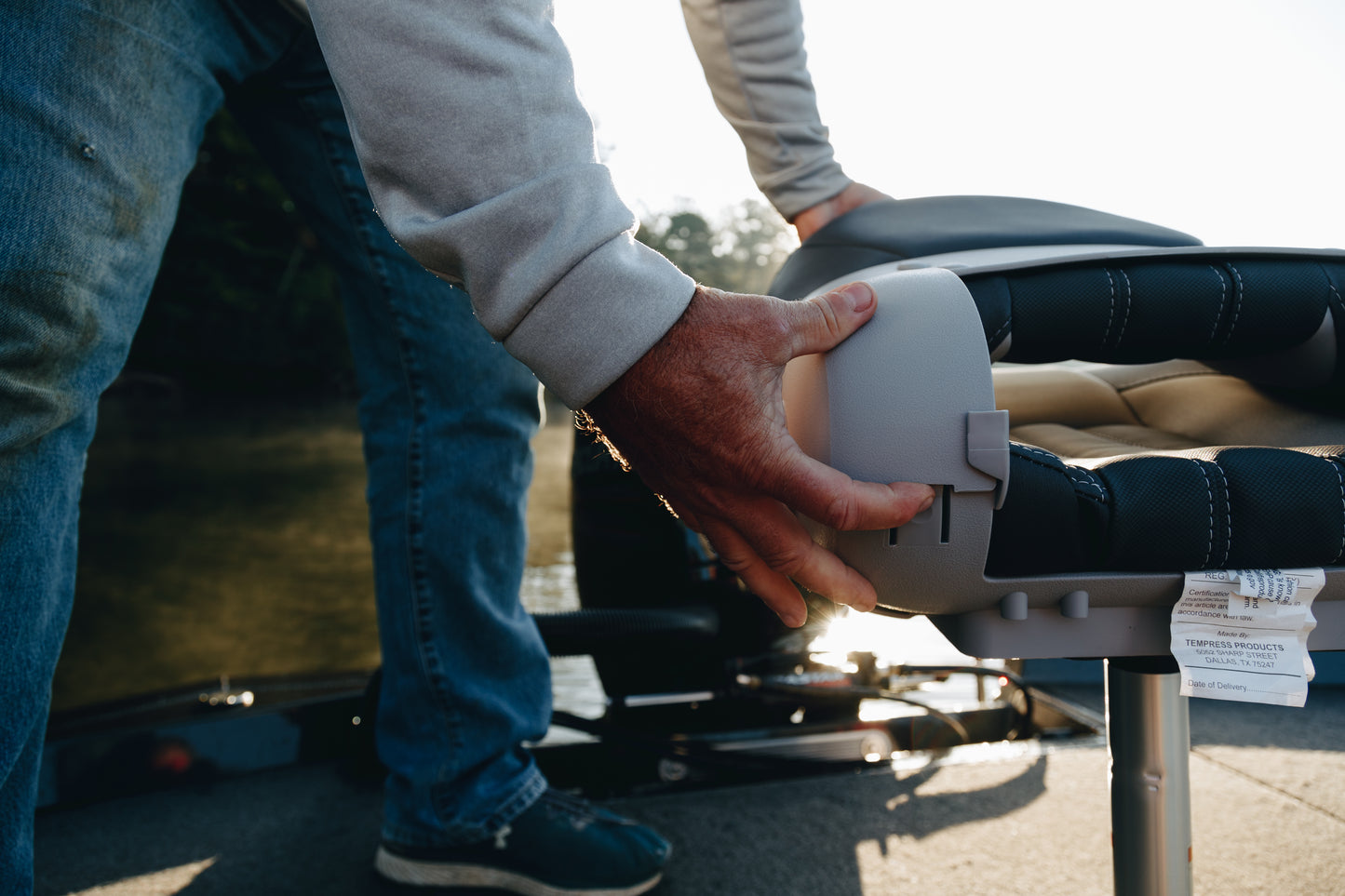 ProBax Orthopedic Boat Seat