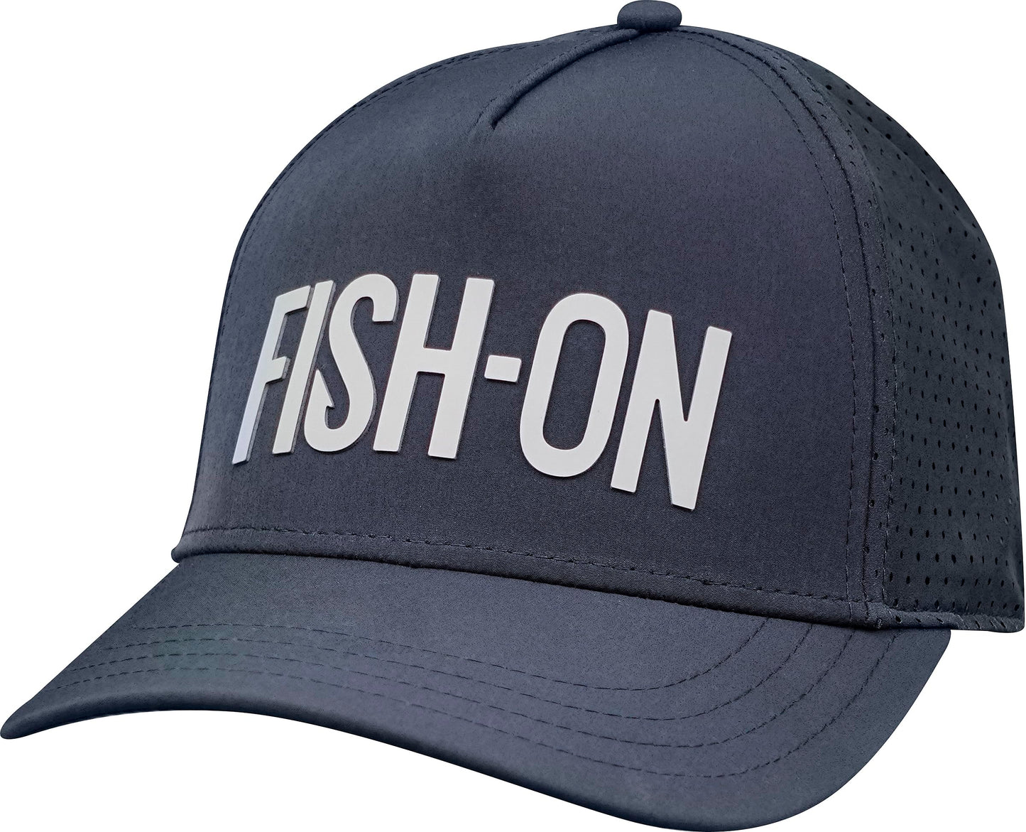 FISH-ON Ball Cap Curved Bill Snap Back Hat