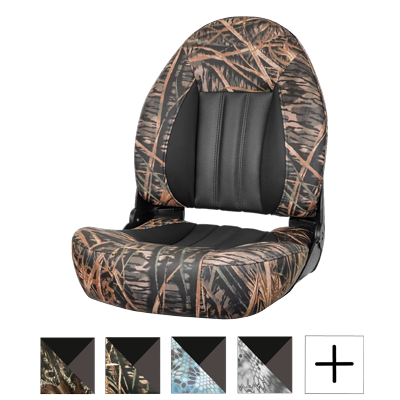 ProBax Orthopedic Camouflage Boat Seat