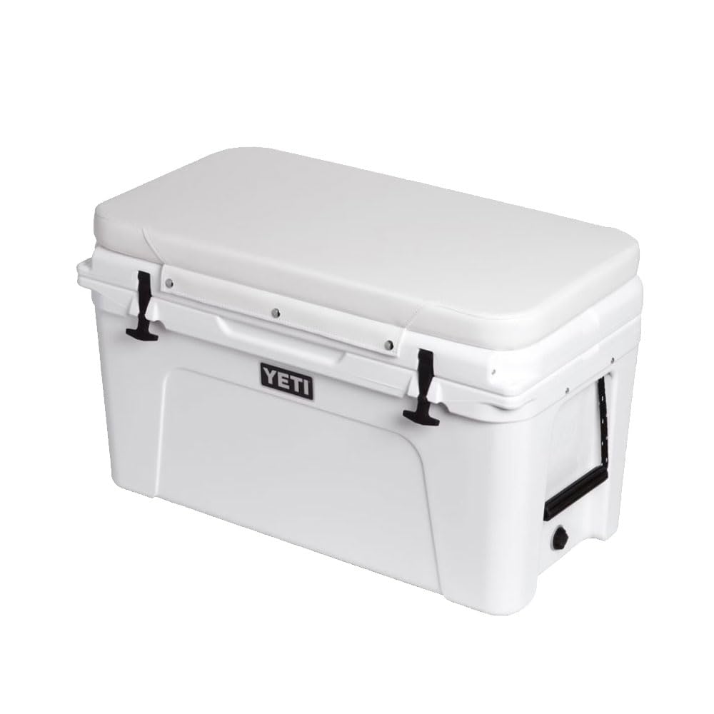 Tempress Cooler Seat Cushion for YETI Tundra, White (Cushion Only)