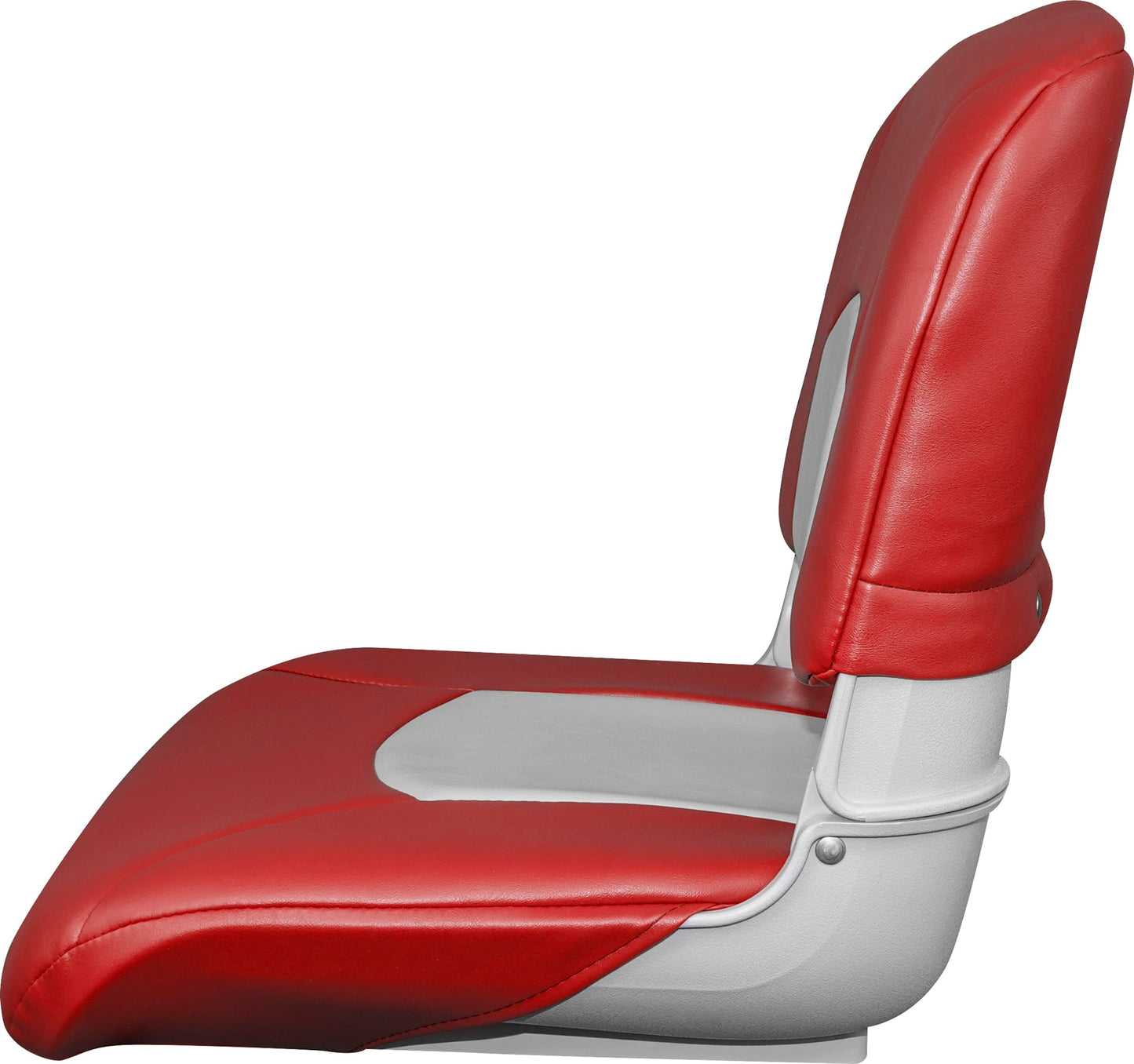Tempress 45611 All-Weather High-Back Boat Seat - Red/Gray, 18.25 x 20 x 18.25