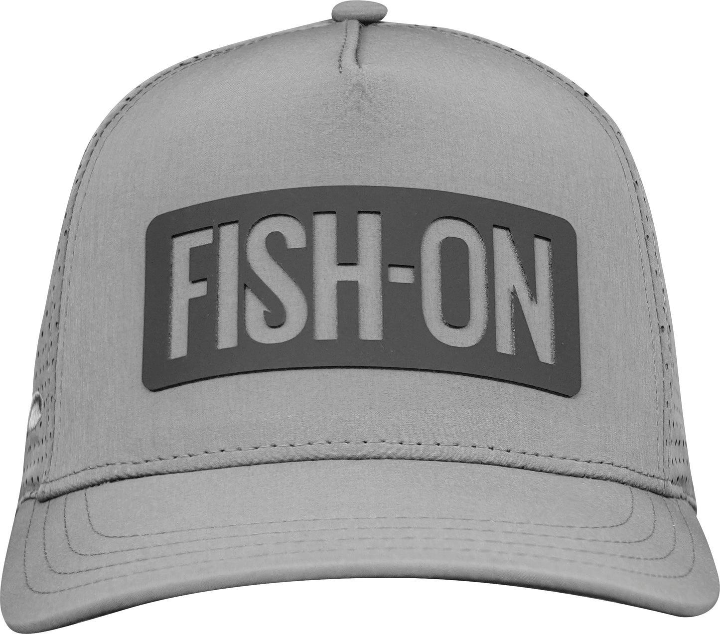 FISH-ON Ball Cap Curved Bill Snap Back Hat