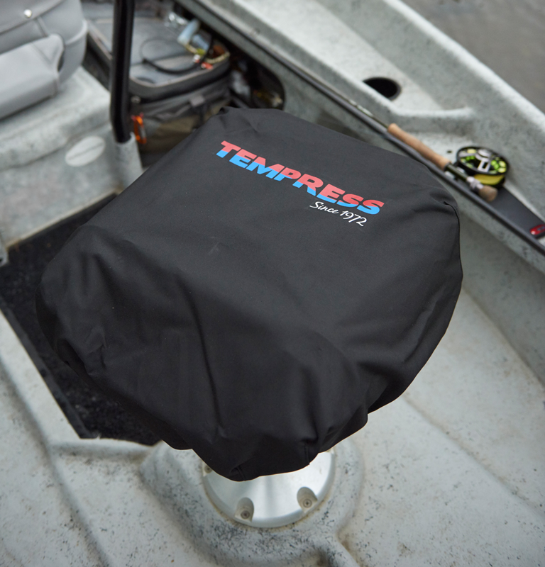 TEMPRESS Premium Boat Seat Cover - Black