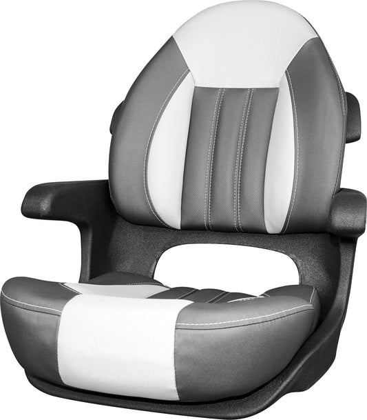Tempress ProBax Captains Helm Boat Seat (Charcoal/Gray/Carbon)