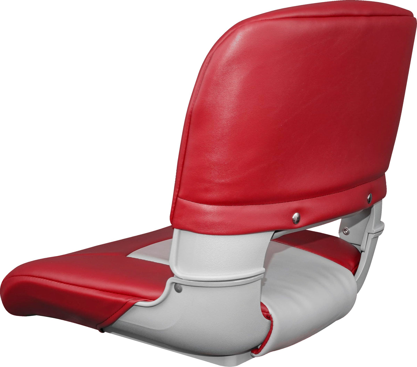 Tempress 45611 All-Weather High-Back Boat Seat - Red/Gray, 18.25 x 20 x 18.25