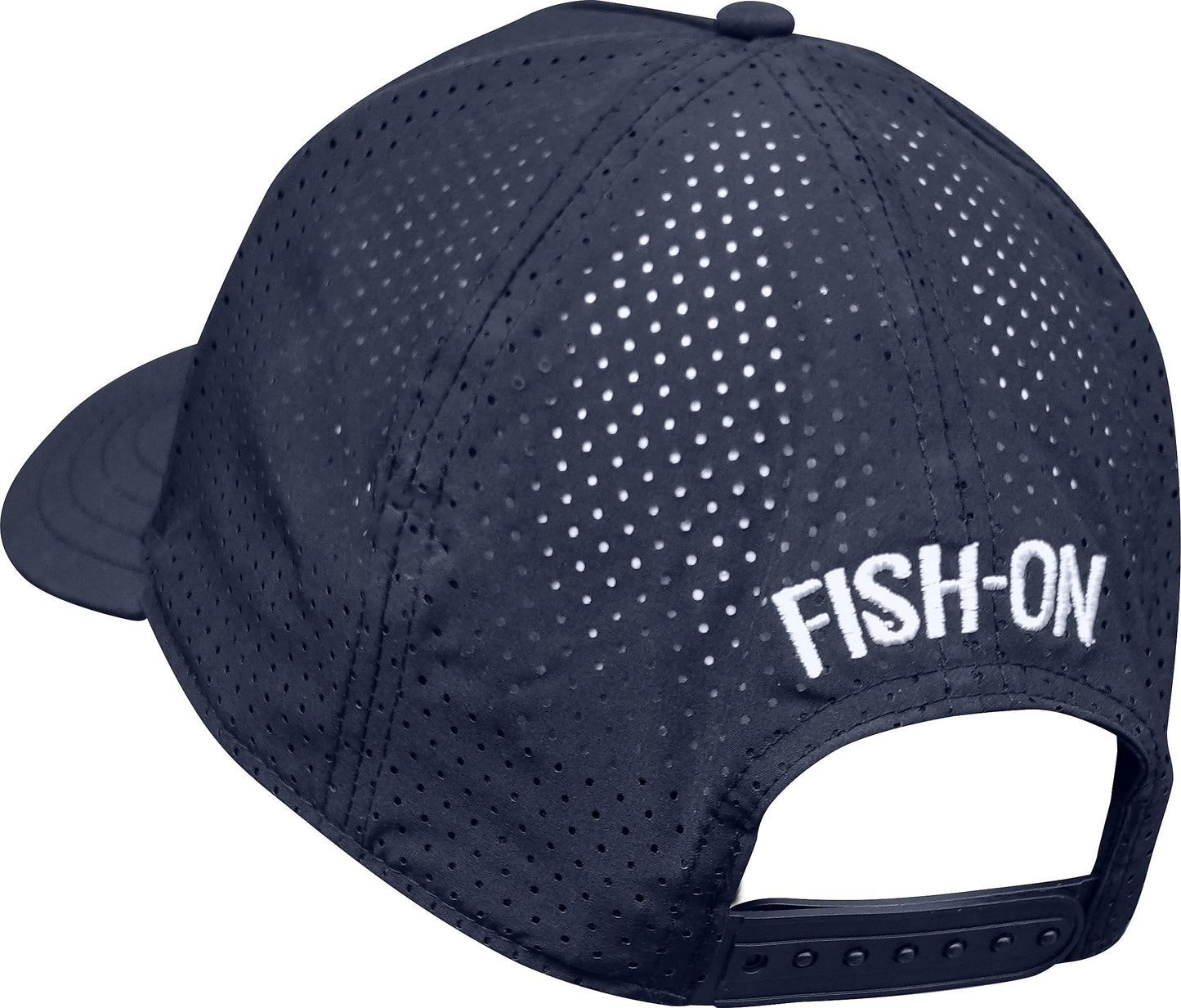FISH-ON Ball Cap Curved Bill Snap Back Hat