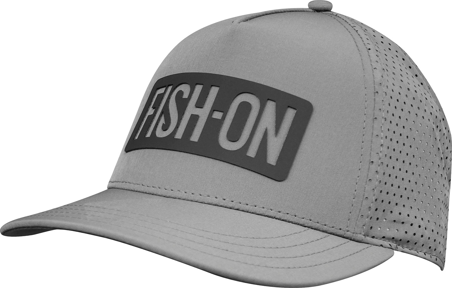 FISH-ON Ball Cap Curved Bill Snap Back Hat